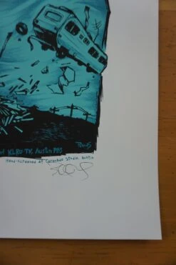 Eric Church - 2014 Billy Perkins Poster ACL Austin City Limits Texas -Soldout Posters DSC03977