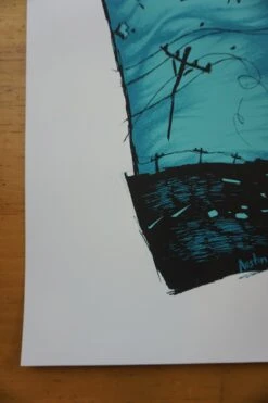 Eric Church - 2014 Billy Perkins Poster ACL Austin City Limits Texas -Soldout Posters DSC03978