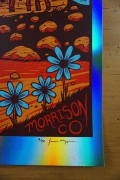 Eric Church - 2016 Jim Mazza Poster Red Rocks Morrison, CO FOIL 8/9 -Soldout Posters DSC04468