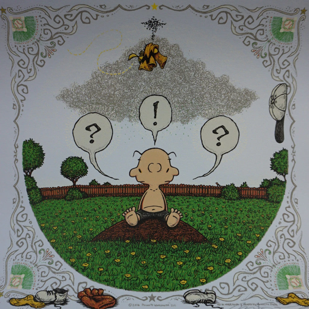 On The Mound - 2016 Marq Spusta Poster Blue Sky Ed With Card 4 On The Mound - 2016 Marq Spusta Poster Blue Sky Ed With Card - Image 2