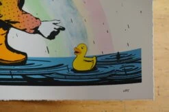 Used To Bee - 2015 Bumblebee Loves You Poster HPM Ed Bumble Bee -Soldout Posters DSC05636