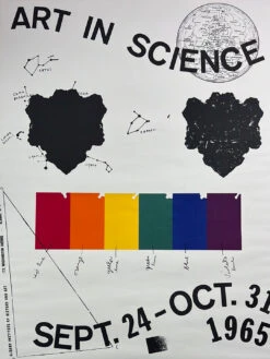 Art In Science At The Albany Institute Of History And Art - Jim Dine 1965 Poster Vintage