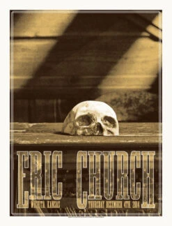 Eric Church - 2014 Crosshair Design Poster Wichita, KS -Soldout Posters ECwichita800 53543068 7fdb 4dea b78c 8a40dca77d80