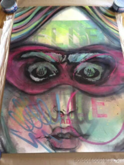 SEA PUNK OG 02 - 2013 Elle Poster Print S/N Edition Of 9 Hand Pulled/finished