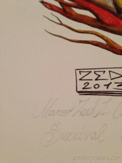 SURVIVAL 05 - 2013 Zed1 Poster Print Art Print Ed. Of 20 Hand Embellished S/N -Soldout Posters T2eC16R ygFIjBfjMCEBSU11K3W0 60 12