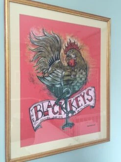 The Black Keys - 2008 Dan Grzeca Poster From The Metra Chicago Pre-Lollapalooza