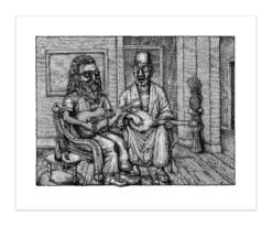 Champions Compose Pen Variant - 2020 David Welker Poster, Art Print With COA