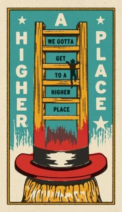 Tom Petty - 2020 Blaze Brooks Poster Wildflowers A Higher Place