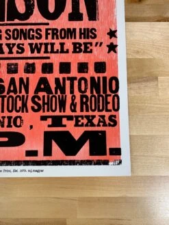 Willie Nelson - 2005 Franks Brothers Poster San Antonio, Texas -Soldout Posters image 014575fc 11da 47cb 84e4 60107e1715da