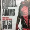 Boxing - 2019 Poster Charlos Vs Adams -Soldout Posters image 02abfdb3 0374 4531 a08c eec0a61c99c3