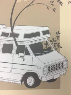 Van (Chicago Series) - 2013 Justin Santora Poster Art Print -Soldout Posters image 07e83cc8 9942 453b 8961 4aed28ded3d3