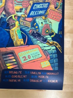 Trey Anastasio Band X Goose - 2022 Dave Kloc Poster Fall Tour FOIL -Soldout Posters image 08e4bd7d 2c98 4ef2 8328 82bdf78aefd1