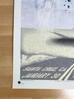 Willie Nelson - 2006 Emek Gan Poster Santa Cruz, CA Catalyst -Soldout Posters image 0d370fa0 8b22 4028 953f 5d99d6689080