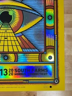 Warren Haynes - 2020 Mike Tallman Poster Morris, CT FOIL -Soldout Posters image 0dede623 d651 4f9a a884 f37fd6948a99