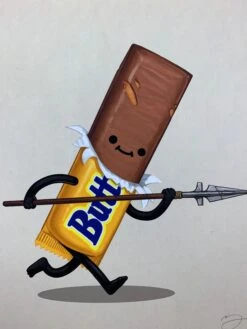 Food Dudes Boar Spear - 2019 Mike Mitchell Poster Art Print