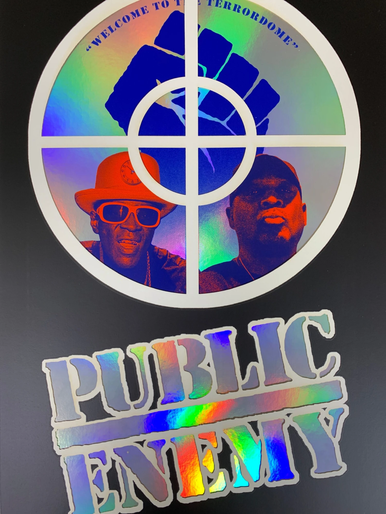 Public Enemy Variant - 2020 Emek Poster Foil NO Date The Terrordome GID 3 Public Enemy Variant - 2020 Emek Poster Foil NO Date The Terrordome GID