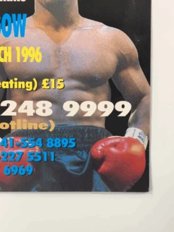 Boxing - 1996 Poster Frank Bruno Vs. Mike Tyson Las Vegas, NV MGM -Soldout Posters image 14471dc7 bbbb 408f 8958 01f1c542bf14