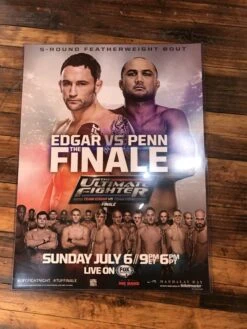 UFC Poster Edgar Vs. Penn Finale Ultimate Fighter Tuf Fight Night -Soldout Posters image 14ee375e ed08 4a81 9081 eadc0c4566a1