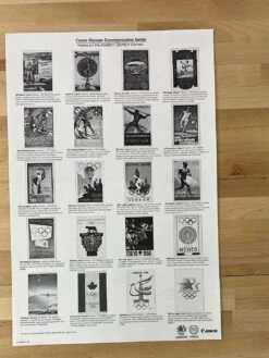 Canon Olympic Commemorative Series 1984 - Poster 1972 Munich, Germany -Soldout Posters image 179f9ba4 cae7 4600 85d6 d9f157e21d18