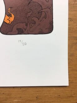 Pig Lady - 2008 John Dyer Baizley Poster Orange -Soldout Posters image 185576ce fe39 42a1 80a4 2773d741fe72