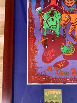 Phish - 2009 Jim Pollock Poster Indio, CA Festival 8, Framed Empire Polo Club -Soldout Posters image 18567627 6394 49db b76e edb7325cc907