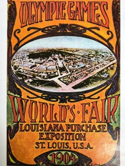 Canon Olympic Commemorative Series 1984 - Poster 1904 St. Louis, MO