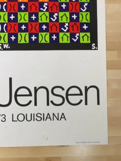 Alfred Jensen - 1973 Art Print Poster Original Vintage -Soldout Posters image 1b31dd2d 4143 4fde baa9 c749f22ef111