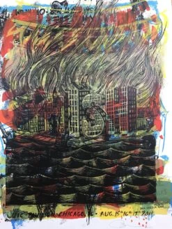 Phish - 2011 Dan Grzeca Poster Chicago, IL UIC TEST Print