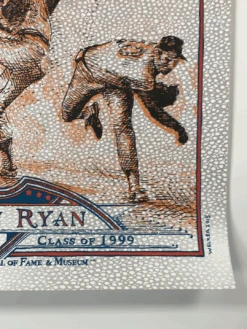 Nolan Ryan - 2015 David Welker Poster FugScreens Studios Variant -Soldout Posters image 225b5497 8793 4d35 892b 818800c31dba