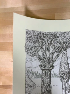 The Mountain Lake - 2021 David Welker Poster, Art Print Variant -Soldout Posters image 22e10a64 03ea 4b6a 99dc 055ebd6a47bc