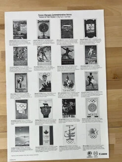 Canon Olympic Commemorative Series 1984 - Poster 1952 Helsinki -Soldout Posters image 263d9628 7aac 4b57 9821 293ee746ffa7