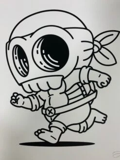 Skully III - 2020 Mike Mitchell Poster Blank Variant Print