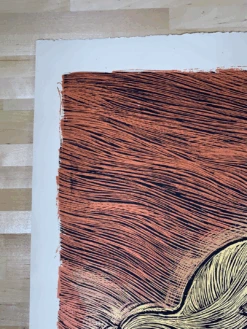 Ash - 2009 Dan Grzeca Poster Art Print Copper/Gold Variant -Soldout Posters image 26e280db 5368 40e8 87c8 d274dd946036