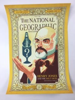 Henry Jones And The Holy Grail - 2013 Glen Brogan Poster Art Print -Soldout Posters image 2924c732 2a37 45df bc65 d8da51ab4070