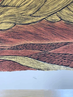 Ash - 2009 Dan Grzeca Poster Art Print Copper/Gold Variant -Soldout Posters image 29e5488f 621d 4dcd 9a71 76a42547efb5