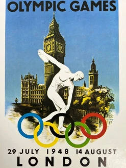 Canon Olympic Commemorative Series 1984 - Poster 1948 London