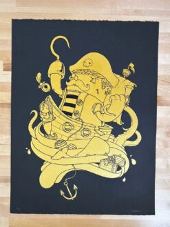 Captain - 2009 Mike Budai Poster Art Print -Soldout Posters image 2e450d7a 2181 4a69 8b93 5a28db541f14