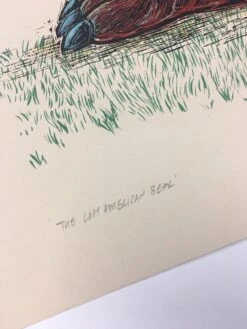 Last American Bear - 2010 Dan Grzeca Poster Art Print -Soldout Posters image 2fd6d240 b78f 4ffb abc8 39fb8cf7b2a0