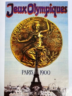 Canon Olympic Commemorative Series 1984 - Poster 1900 Paris, France
