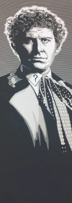 Doctor Who Colin Baker - Tim Doyle Poster Art Print Dr.
