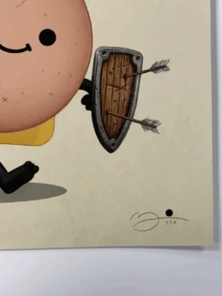 Food Dudes Mace & Shield - 2020 Mike Mitchell Poster Art Print 1st -Soldout Posters image 31381bcd 69e5 4cae a500 7bda4bb4c6b1