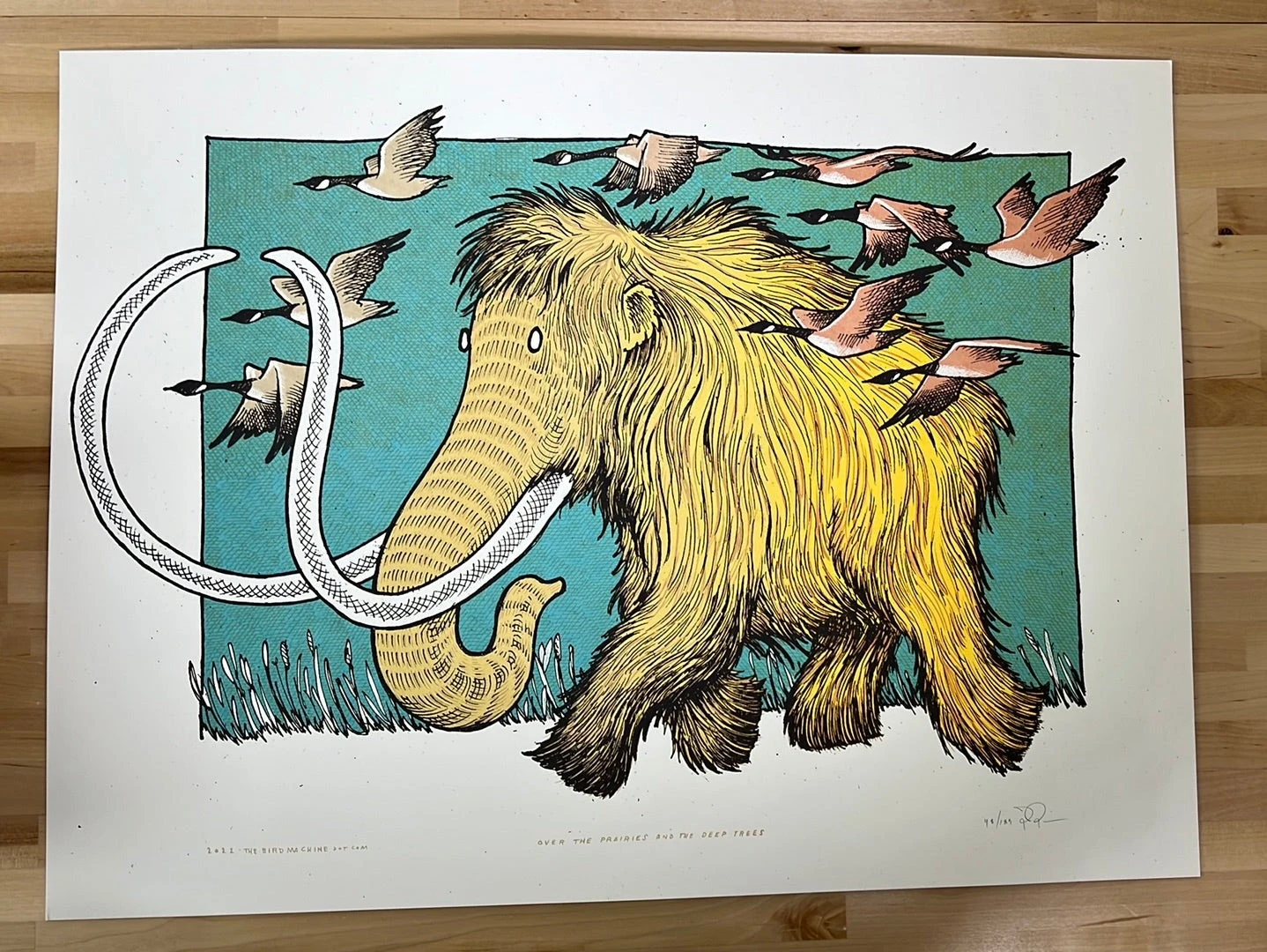 Over The Prairies And The Deep Trees - 2022 Jay Ryan Poster Art Print 4 Over The Prairies And The Deep Trees - 2022 Jay Ryan Poster Art Print - Image 2