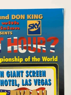 Boxing - 1996 Poster Frank Bruno Vs. Mike Tyson Las Vegas, NV MGM -Soldout Posters image 339d88da c779 47bd 8f93 dfa888fef5f2