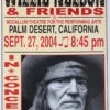 Willie Nelson - 2004 Franks Brothers 9/27 Poster Palm Desert, CA 1 Willie Nelson - 2004 Franks Brothers 9/27 Poster Palm Desert, CA -Soldout Posters image 33c6dca1 ed12 4fda 9f07 24a166295e08