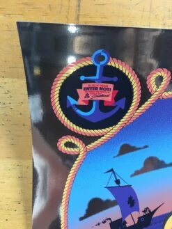 Popeye The Sailor Meets Sindbad The Sailor - 2014 Tom Whalen Poster Foil Blue Va -Soldout Posters image 366e54ee 1194 47f0 80cc ae8f98c6b34c