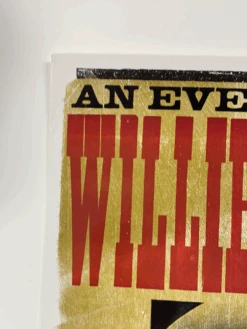 Willie Nelson - 2006 Hatch Show Print 2/16 Poster Big Spring, Texas Howard College -Soldout Posters image 39ae2bd9 c548 4871 941e 99124d1525f6