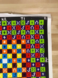 Alfred Jensen - 1973 Art Print Poster Original Vintage -Soldout Posters image 3d7d556c 8d79 4edb 914e 05ca7eb346f9