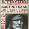 Willie Nelson - 2004 Franks Brothers 1/3 Poster Austin, TX -Soldout Posters image 3fa20953 7a2c 4106 967c d79709e0d481