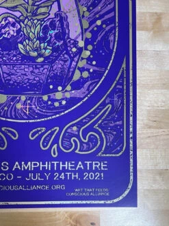 STS9 - 2021 Jax Poster FOIL Red Rocks Morrison, CO 7/24 -Soldout Posters image 41843e51 3fea 406a b628 6fefb97e8d74