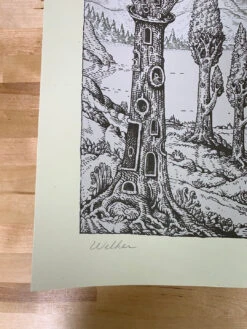 The Mountain Lake - 2021 David Welker Poster, Art Print Variant -Soldout Posters image 42c8e5b8 d171 49d5 9190 a7e8b7130643